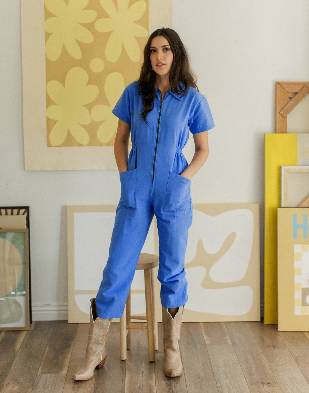 Adult Utility Zip Jumpsuit (Buy 2 Free Shipping)
