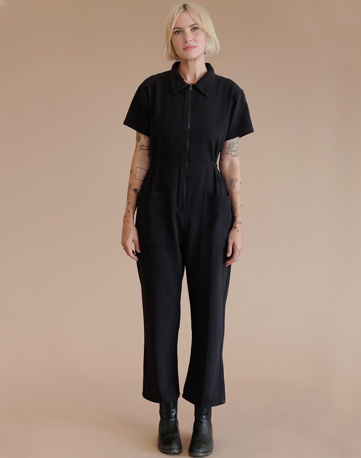 Adult Utility Zip Jumpsuit (Buy 2 Free Shipping)