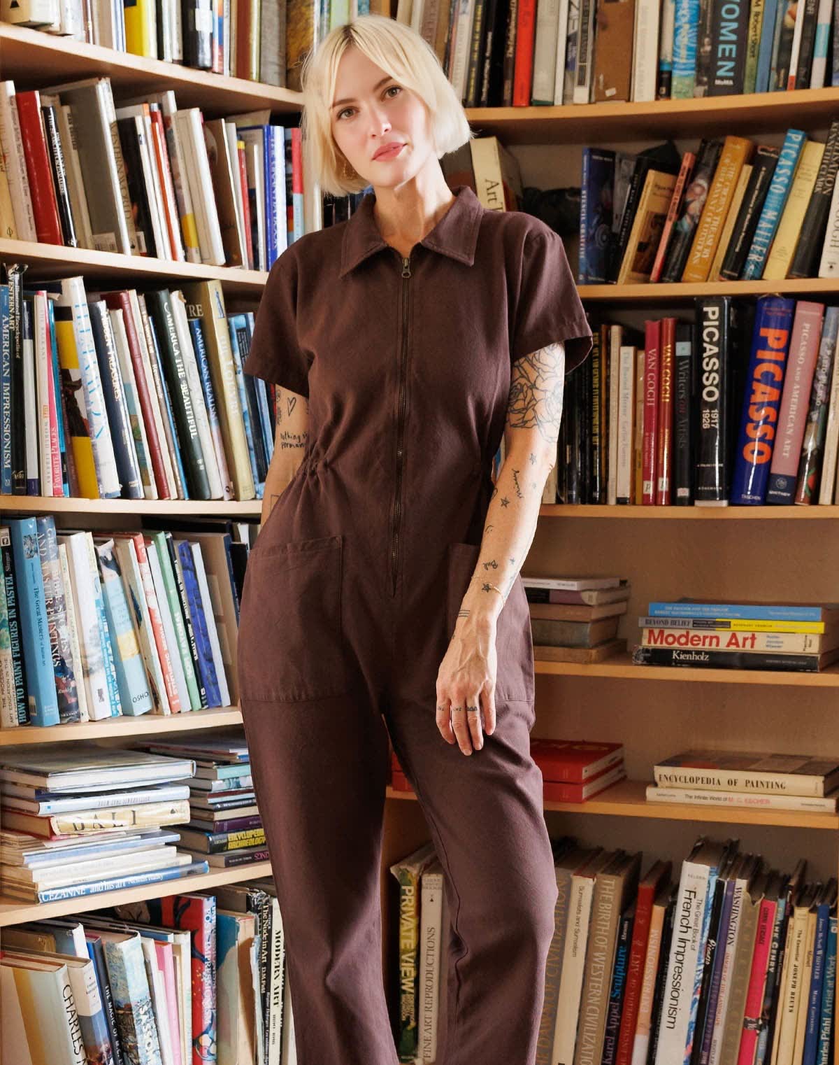 Adult Utility Zip Jumpsuit (Buy 2 Free Shipping)