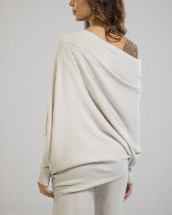 Cashmere Asymmetric Draped Jumper (Buy 2 Free Shipping)