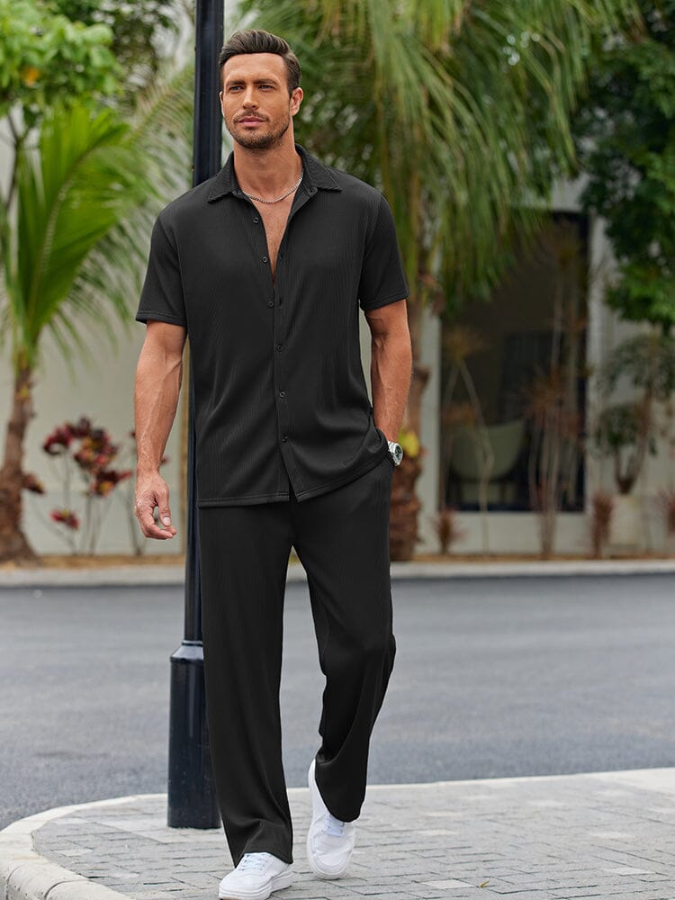 Casual Loose Fit Shirt Sets 50%OFF