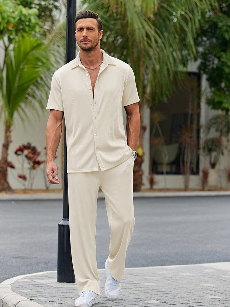 Casual Loose Fit Shirt Sets 50%OFF
