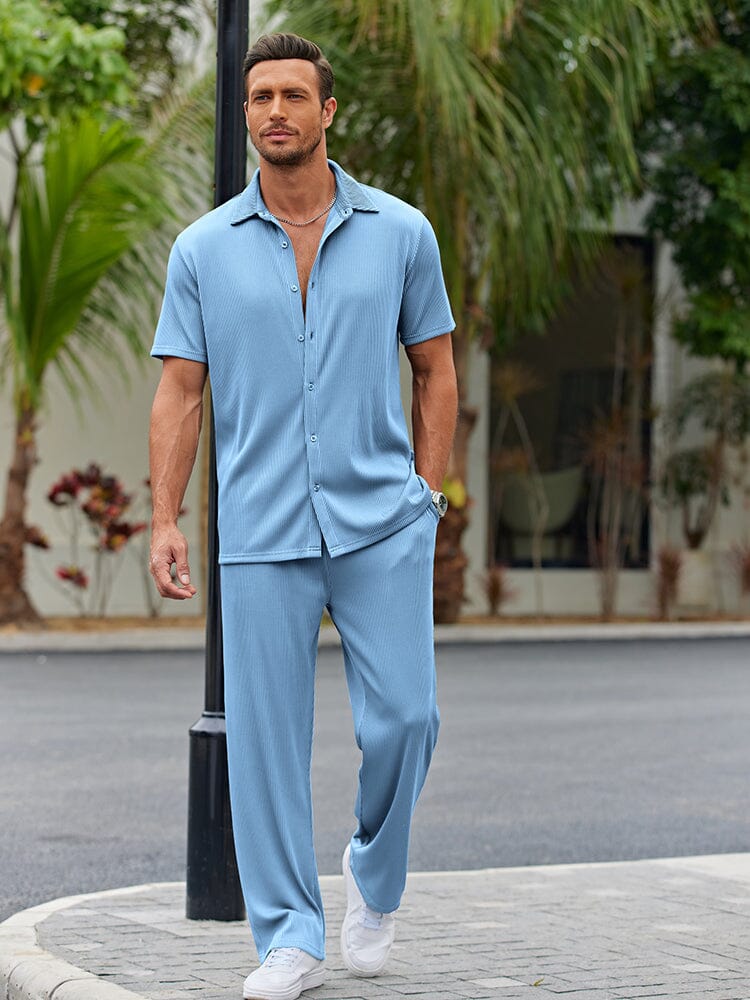 Casual Loose Fit Shirt Sets 50%OFF