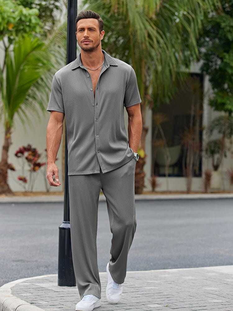 Casual Loose Fit Shirt Sets 50%OFF