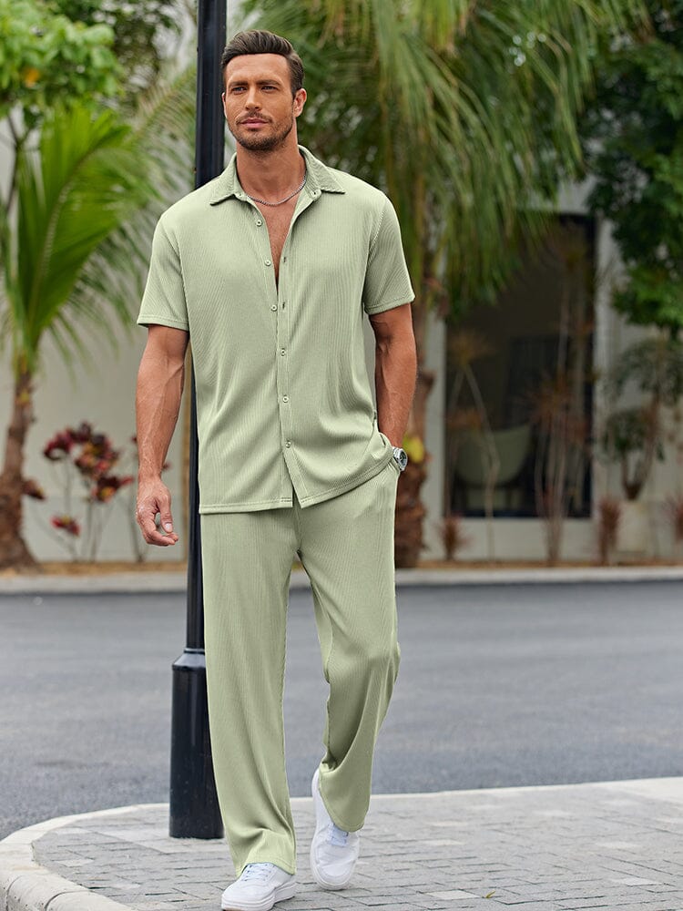 Casual Loose Fit Shirt Sets 50%OFF