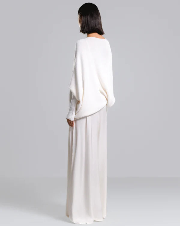 Cashmere Asymmetric Draped Jumper (Buy 2 Free Shipping)