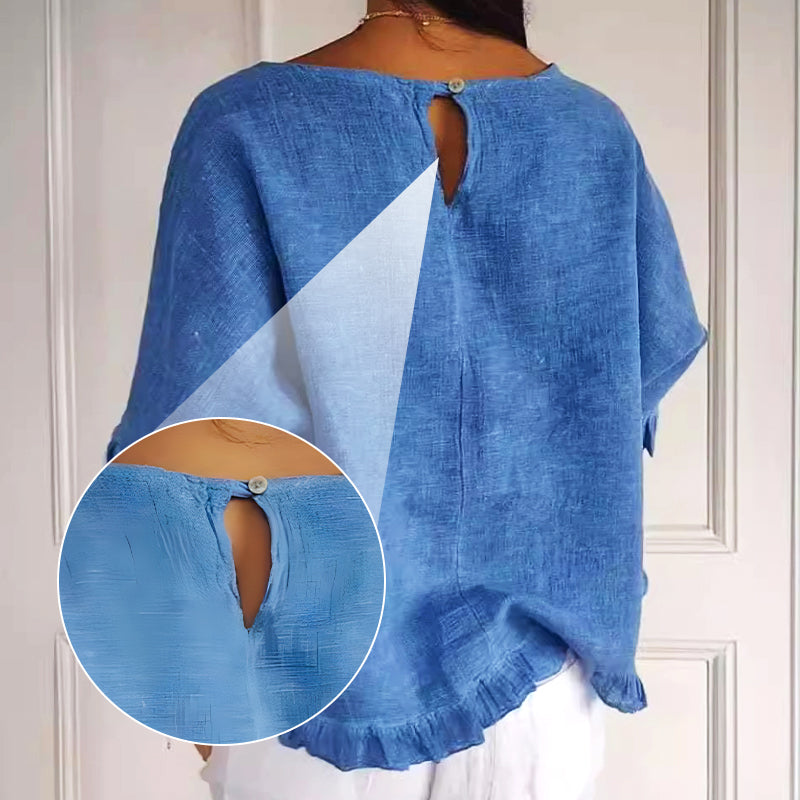 💖LAST DAY SALE 50% OFF💖Loose fit cotton linen summer top