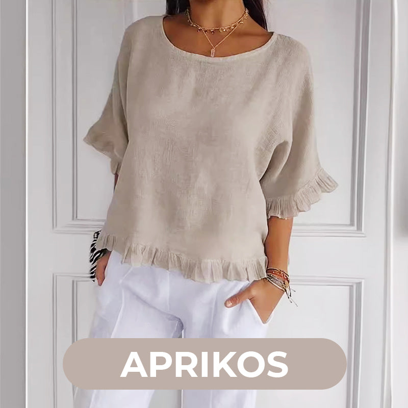 💖LAST DAY SALE 50% OFF💖Loose fit cotton linen summer top